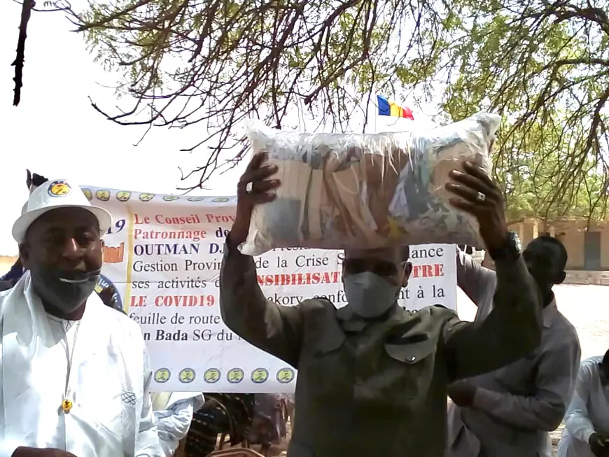 Tchad-Covid19 : Le conseil provincial du MPS de Hadjer-Lamis sensibilise la population: ©️ Mbainaissem Gédéon/Alwihda Info
