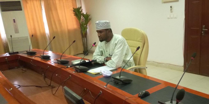 Le ministre en charge de la défense et de la sécurité, le général Mahamat Abali Salah. © MinDef Le ministre en charge de la défense et de la sécurité, le général Mahamat Abali Salah. © MinDef