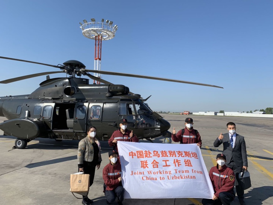 Uzbek student supports Chinese medical team in Uzbekistan as interpreter