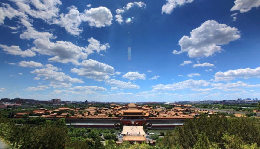 Photo taken on May 27 shows a view of the Palace Museum. Photo by Ding Bangxue/People’s Daily Online