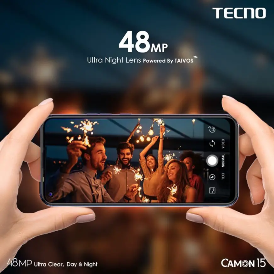 Le Camon 15 offre le meilleur téléphone avec appareil photo haute gamme