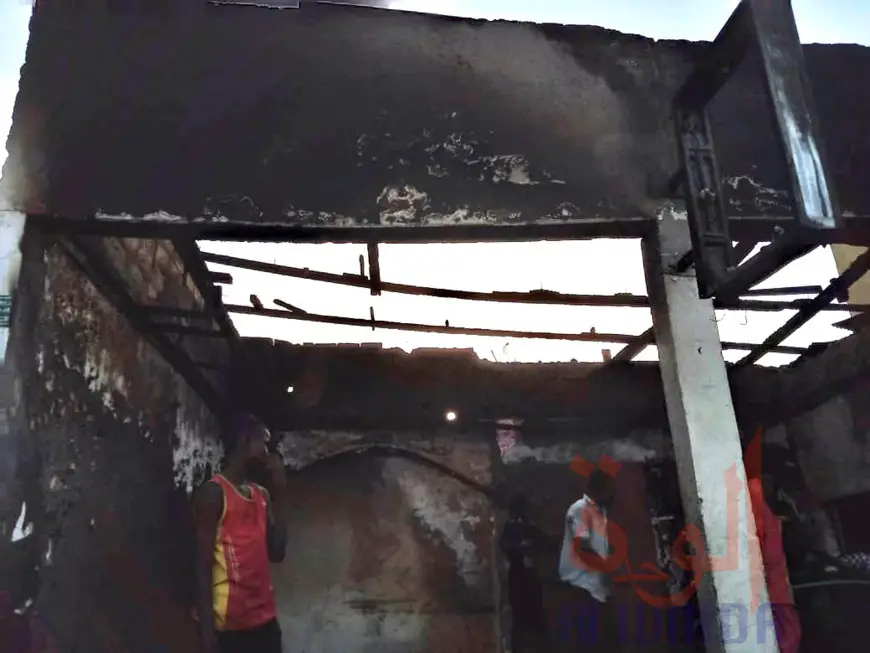 Tchad : un bar-restaurant ravagé par un incendie à N'Djamena