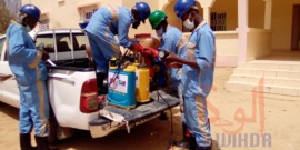 Tchad : à Koundoul, Vitre Clair procède à une grande désinfection gratuite Tchad : à Koundoul, Vitre Clair procède à une grande désinfection gratuite