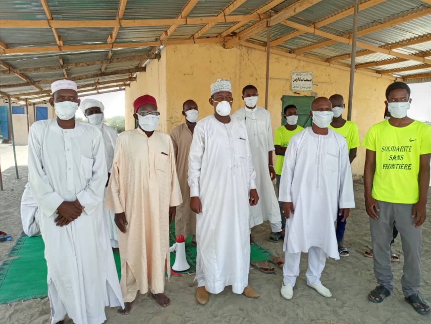 Une association des chômeurs et la Mairie de Mairie de Massakory sensibilisent contre la covid- 19 : ©️ Mbainaissem Gédéon Mbeïbadoum /Alwihda Info