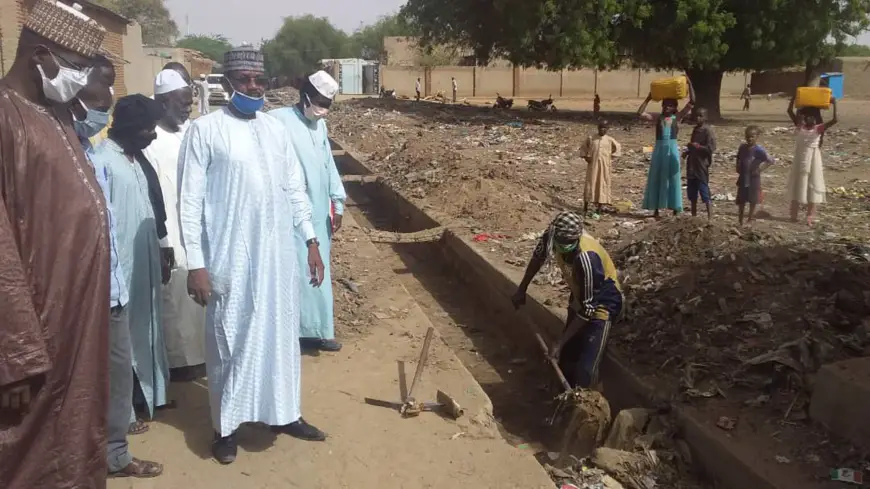 Tchad : Saison pluvieuse, la Commune d’Ati se prépare en conséquence : ©️ Hassan Djidda /Alwihda Info