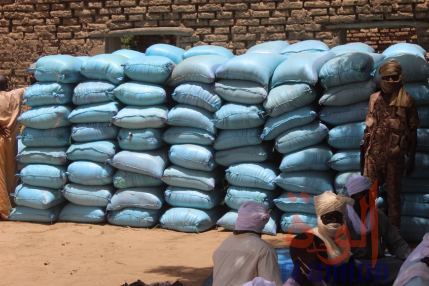 Tchad : une assistance à des victimes d'incendies dans des villages du Ouaddaï Tchad : une assistance à des victimes d'incendies dans des villages du Ouaddaï