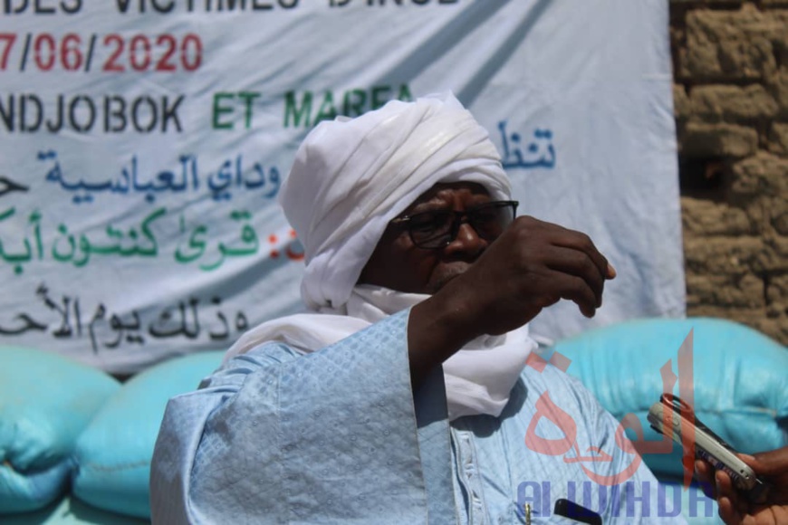 Tchad : une assistance à des victimes d'incendies dans des villages du Ouaddaï