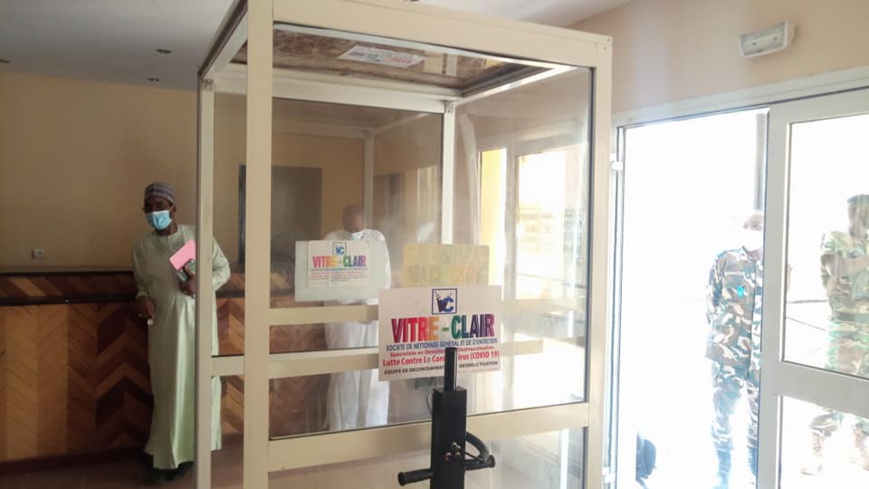 Tchad - Covid-19 : un nouveau dispositif de pulvérisation sera installé dans les institutions Tchad - Covid-19 : un nouveau dispositif de pulvérisation sera installé dans les institutions