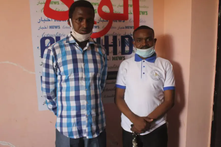 Tchad-Covid 19 : l’Union Générale des Jeunes Tchadiens offre un don à Alwihdainfo : ©️ Aristide Djimalde /Alwihda Info