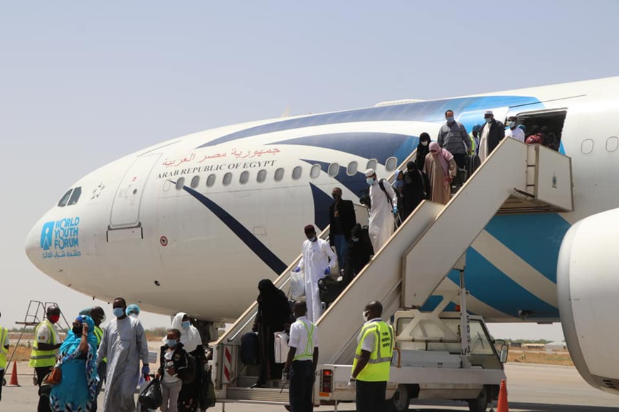 Tchad - Covid-19 : 123 ressortissants rapatriés d'Égypte