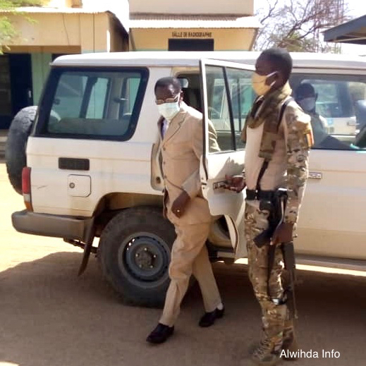 Le gouverneur de la province du Guéra, Paul Mbainodoum Ngartelbaye. © Béchir Badjoury/Alwihda Info Le gouverneur de la province du Guéra, Paul Mbainodoum Ngartelbaye. © Béchir Badjoury/Alwihda Info