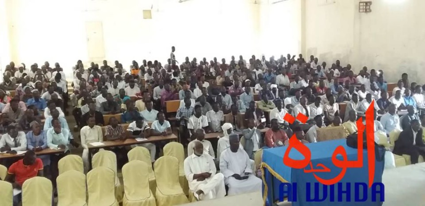 Un amphithéâtre de l'Université d'Ati, au Tchad. Illustration © Hassan Djidda Hassan/Alwihda Info
