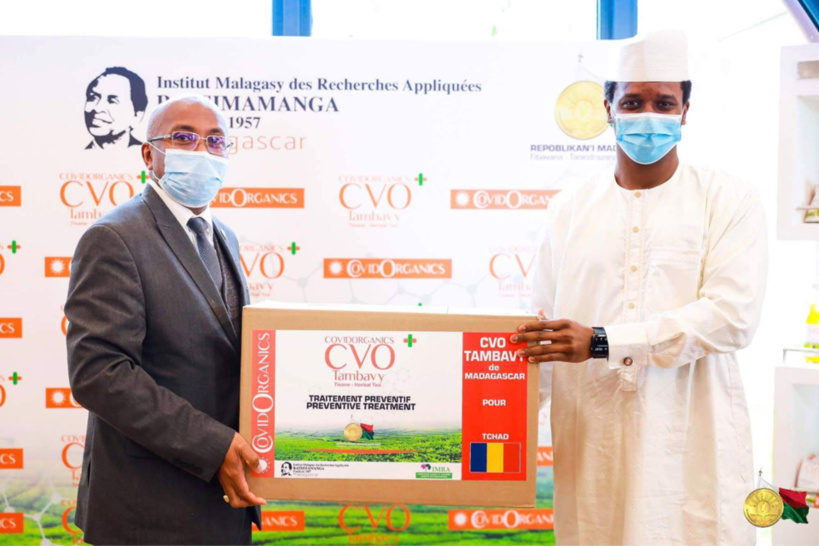 Covid-Organics : Le Tchad récupère des commandes à Madagascar Covid-Organics : Le Tchad récupère des commandes à Madagascar
