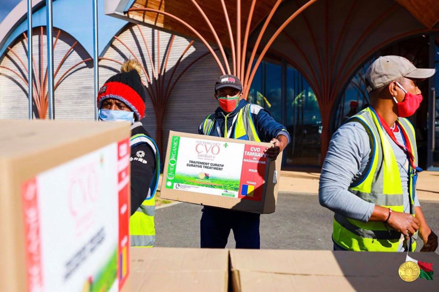 Covid-Organics : Le Tchad récupère des commandes à Madagascar