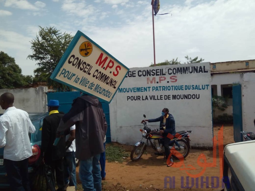 Tchad : plusieurs milliers de masques distribués dans la ville de Moundou. © Golmem Ali/Alwihda Info Tchad : plusieurs milliers de masques distribués dans la ville de Moundou. © Golmem Ali/Alwihda Info