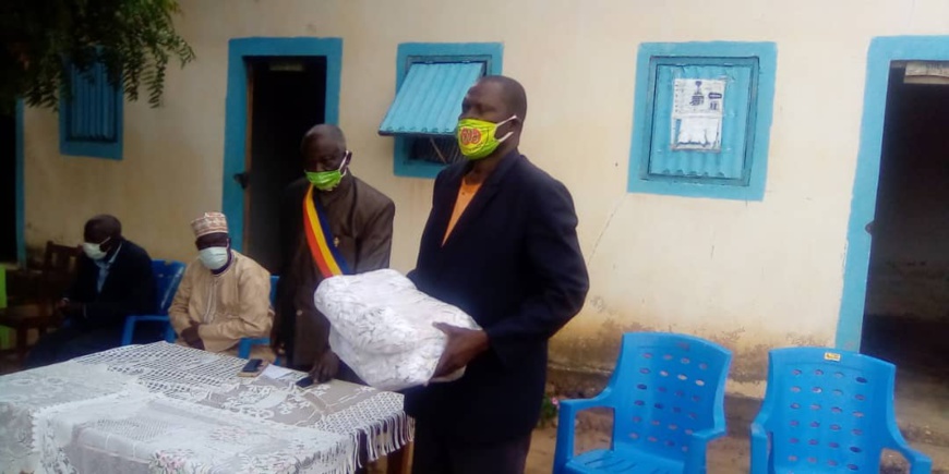 Tchad - Covid-19 : 2000 masques pour la commune de Pala. © Foka Mapagne/Alwihda Info Tchad - Covid-19 : 2000 masques pour la commune de Pala. © Foka Mapagne/Alwihda Info