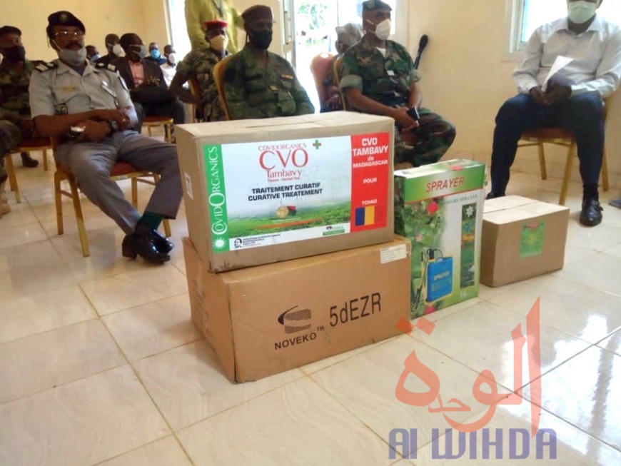 Tchad : Le Covid-Organics réceptionné à Moundou Tchad : Le Covid-Organics réceptionné à Moundou