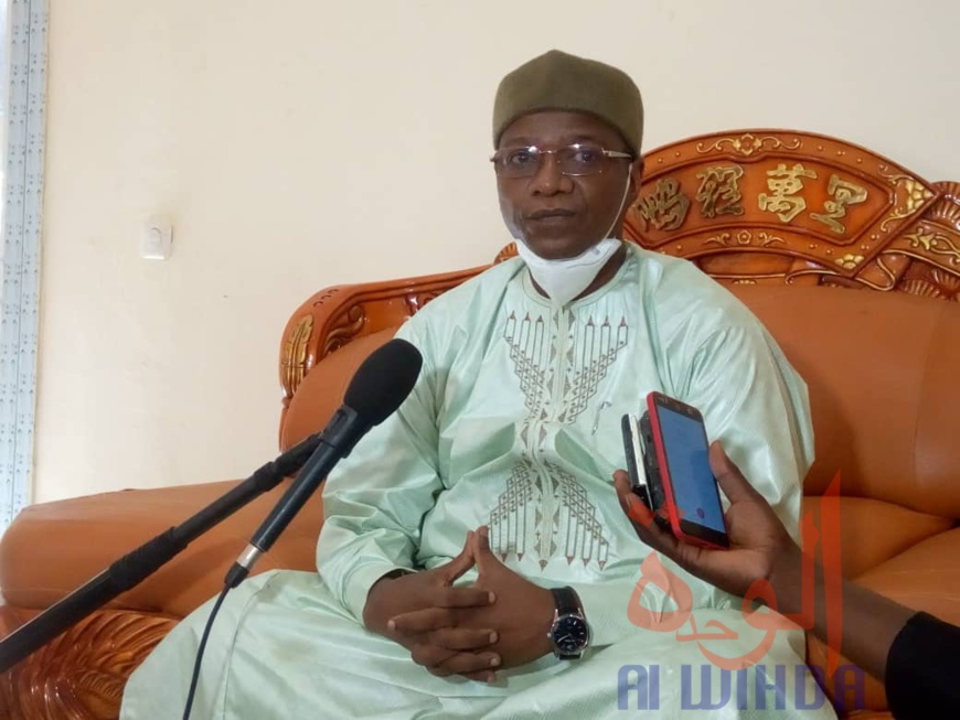 Le ministre de la Communication, porte-parole du Gouvernement, Oumar Yaya Hissein. © Golmem Ali/Alwihda Info