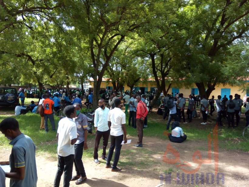 Tchad - Baccalauréat : à Moundou, enrôlement de plus de 4000 candidats. © Golmem Ali/Alwihda Info