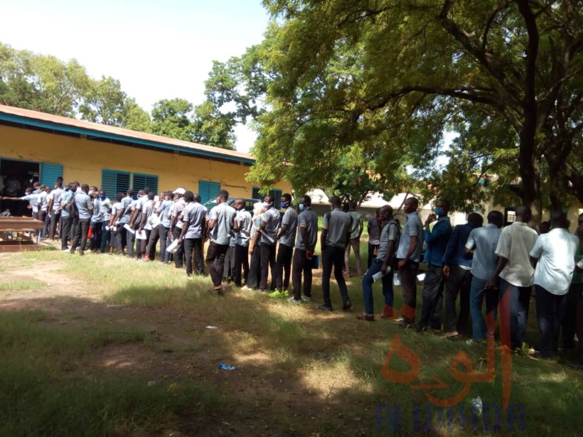 Tchad - Baccalauréat : à Moundou, enrôlement de plus de 4000 candidats. © Golmem Ali/Alwihda Info