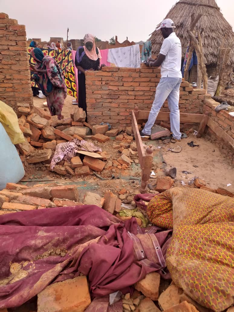 Tchad : à l'Est, d'importants dégâts dans des villages après une intempérie Tchad : à l'Est, d'importants dégâts dans des villages après une intempérie