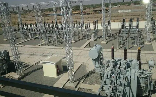 Une installation électrique de la Société nationale d'électricité au Tchad. © DR/SNE