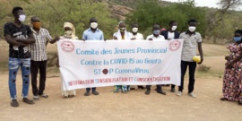 Tchad-Covid 19 : A Mongo des jeunes à pied d’œuvre contre Corona virus : ©️ Béchir Badjoury/Alwihda Info