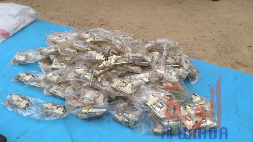 Tchad : 241 armes de guerre et des milliers de munitions saisies par la gendarmerie Tchad : 241 armes de guerre et des milliers de munitions saisies par la gendarmerie