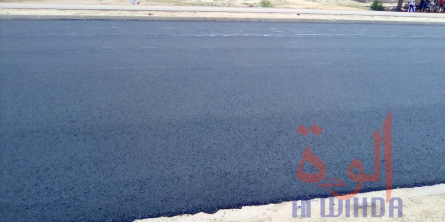 Tchad : à N'Djamena, des travaux routiers en phase de finition Tchad : à N'Djamena, des travaux routiers en phase de finition