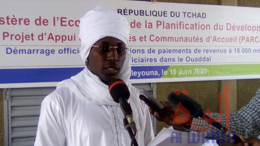 Tchad : au Ouaddaï, lancement des transferts monétaires aux ménages vulnérables. © Abba Issa/Alwihda Info Tchad : au Ouaddaï, lancement des transferts monétaires aux ménages vulnérables. © Abba Issa/Alwihda Info
