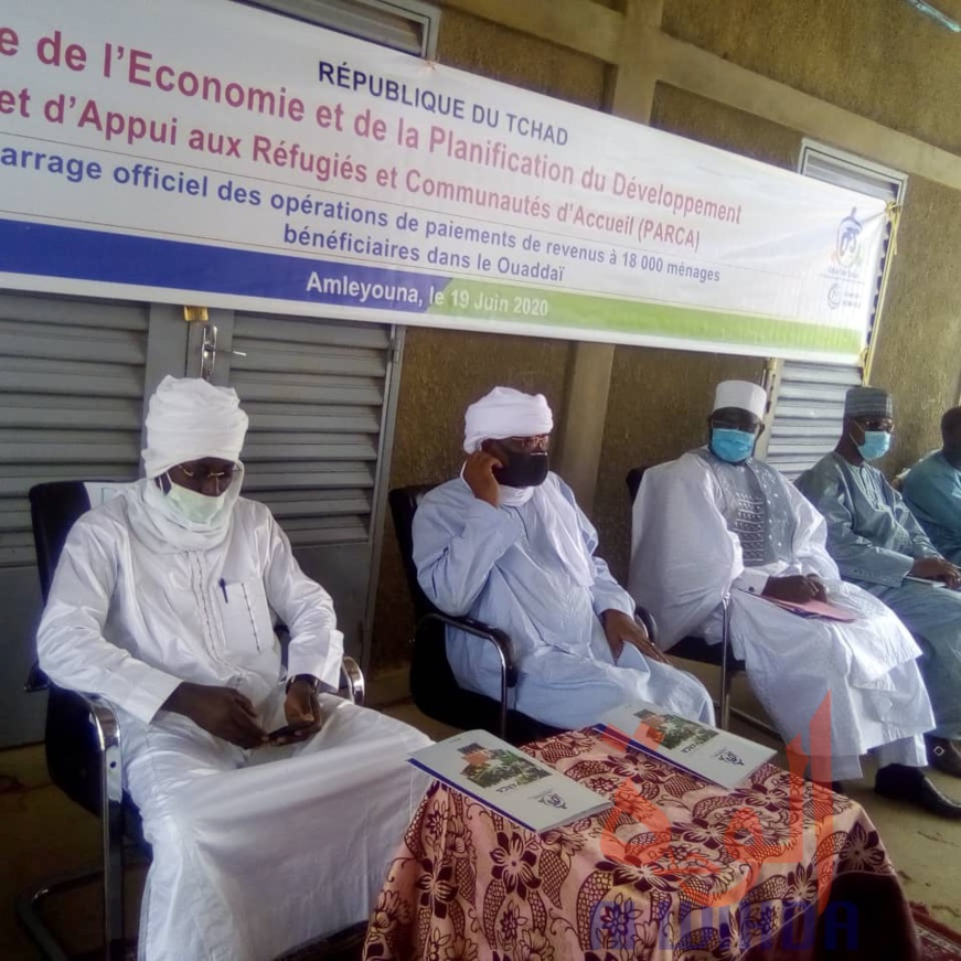 Tchad : au Ouaddaï, lancement des transferts monétaires aux ménages vulnérables. © Abba Issa/Alwihda Info Tchad : au Ouaddaï, lancement des transferts monétaires aux ménages vulnérables. © Abba Issa/Alwihda Info