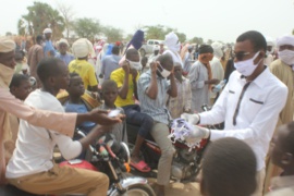 Tchad – Covid 19 : des milliers de masques distribués à Linia, au Chari-Baguirmi