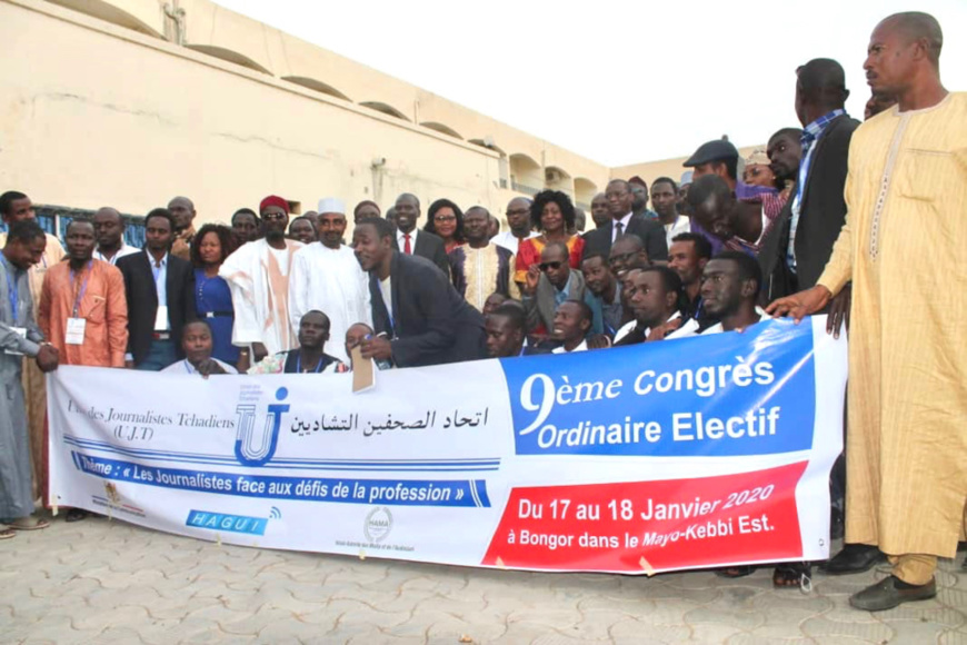 Le congrès de l'UJT à Bongor, au Tchad. Illustration © Alwihda Info Le congrès de l'UJT à Bongor, au Tchad. Illustration © Alwihda Info