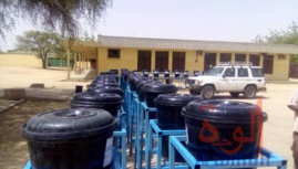 Tchad - Covid-19 : la délégation sanitaire du Ouaddaï réceptionne un important don. © Abba Issa/Alwihda Info