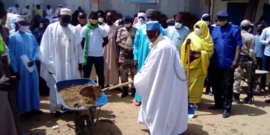 Tchad : face à la saison des pluies, le quartier Ndjari Kawas se mobilise pour limiter les inondations
