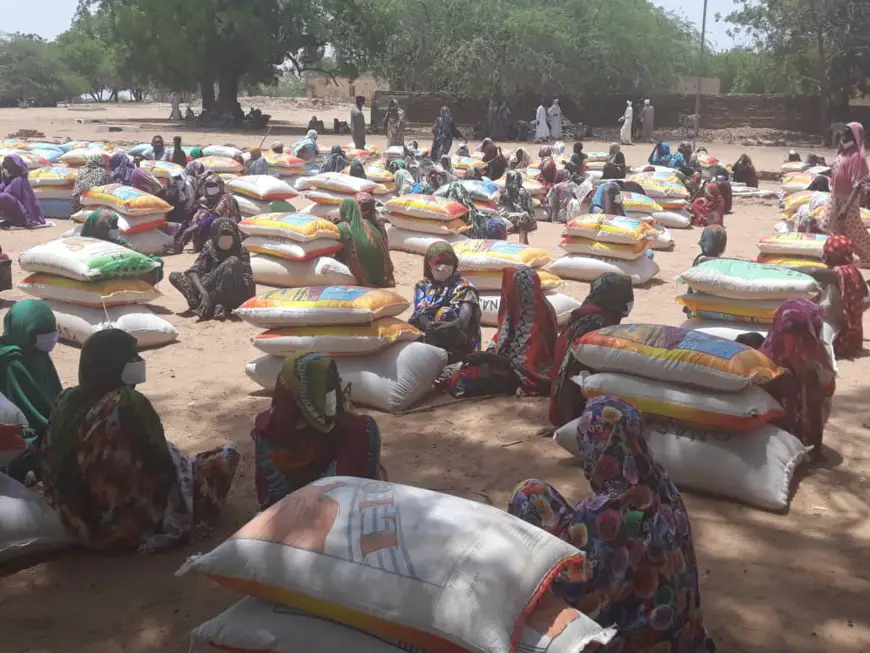 Tchad : des vivres distribués à 240 ménages à Amdam