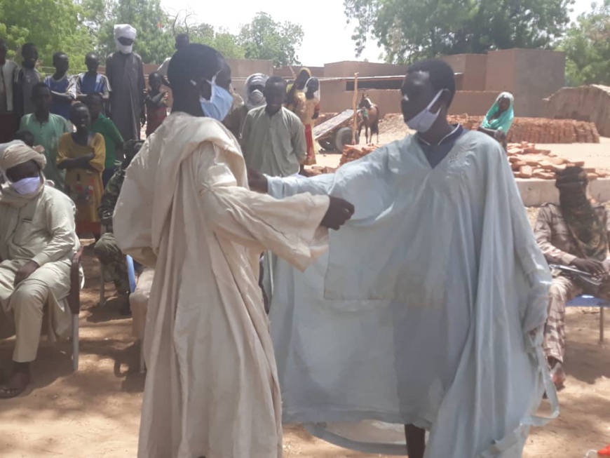 Tchad : des vivres distribués à 240 ménages à Amdam Tchad : des vivres distribués à 240 ménages à Amdam