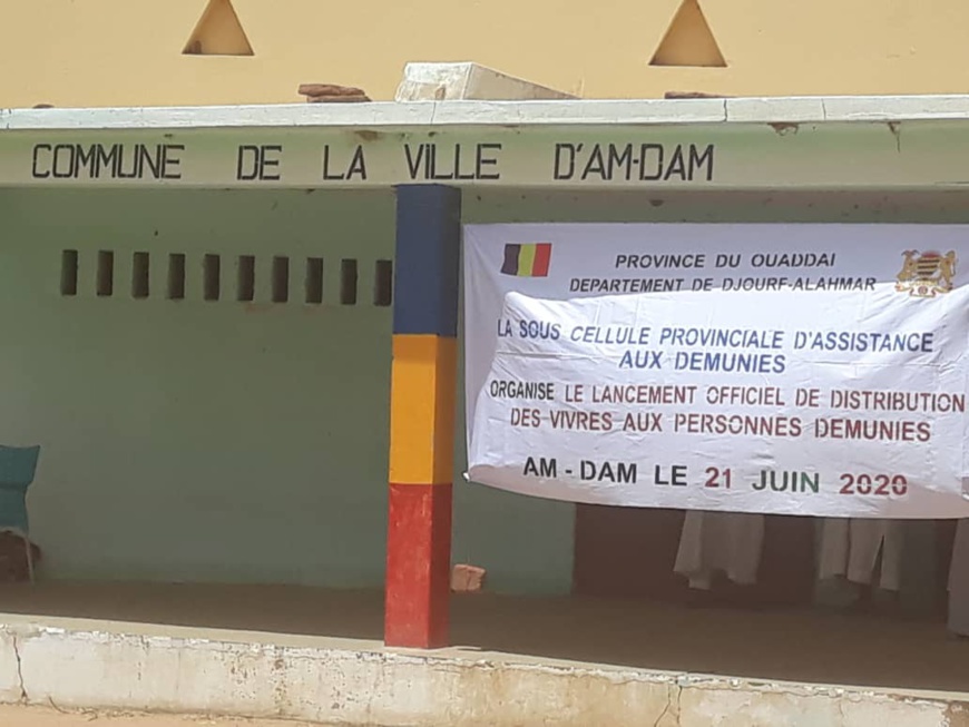 Tchad : des vivres distribués à 240 ménages à Amdam Tchad : des vivres distribués à 240 ménages à Amdam