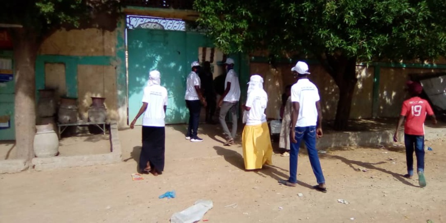 Tchad : distribution de milliers de masques de maison en maison à Diguel Gozator Tchad : distribution de milliers de masques de maison en maison à Diguel Gozator