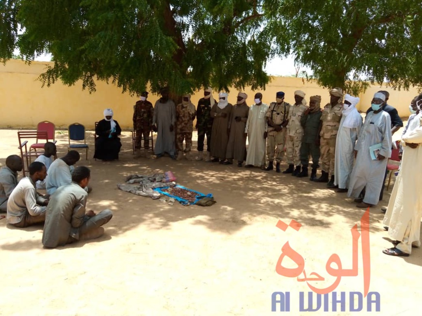 Tchad : des cartouches d'armes saisies près de la frontière avec le Soudan. © Mahamat Issa Gadaya/Alwihda Info Tchad : des cartouches d'armes saisies près de la frontière avec le Soudan. © Mahamat Issa Gadaya/Alwihda Info