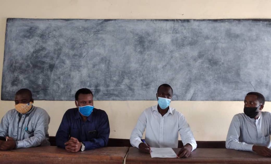 Tchad : les étudiants exhortés à faire preuve de courage pour rattraper l'année en cours. © Alwihda Info Tchad : les étudiants exhortés à faire preuve de courage pour rattraper l'année en cours. © Alwihda Info