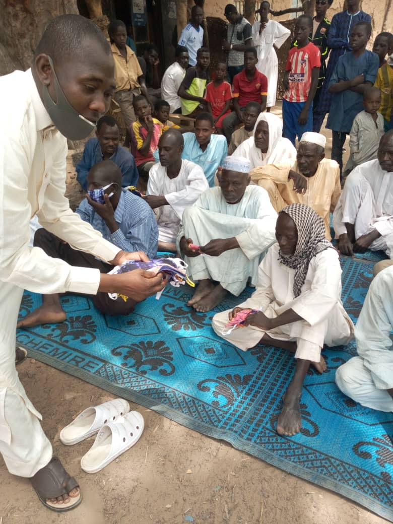 Tchad - Covid-19 : au village Mani, House of Africa sensibilise la population