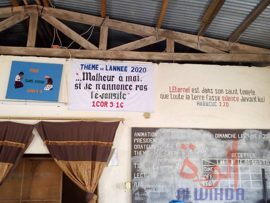 Tchad - Covid-19 : à Massakory, les fidèles chrétiens se sont retrouvés à l'église ce dimanche Tchad - Covid-19 : à Massakory, les fidèles chrétiens se sont retrouvés à l'église ce dimanche