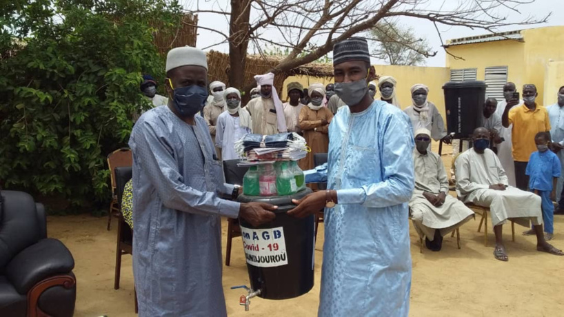 Tchad - COVID-19 : à Koundjourou, le groupe AGB apporte son appui aux élèves