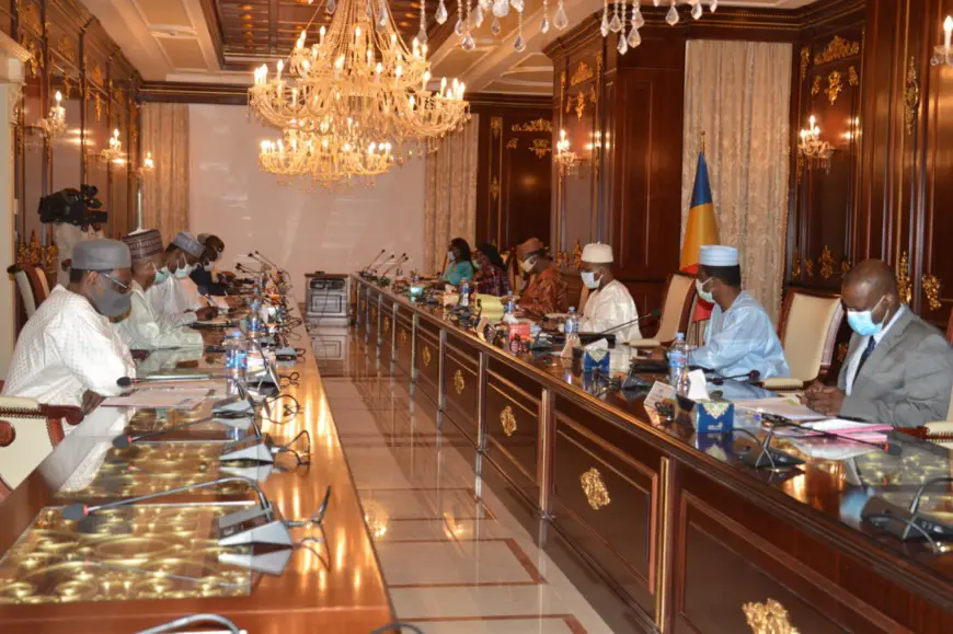 Tchad - Covid-19 : 7ème réunion du comité de gestion de crise sanitaire à la Présidence