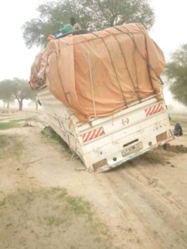 Tchad - Économie : Au Sila, certains axes sont impraticables en ce début de saison pluvieuse. © Mahamat Issa Gadaya/Alwihda Info