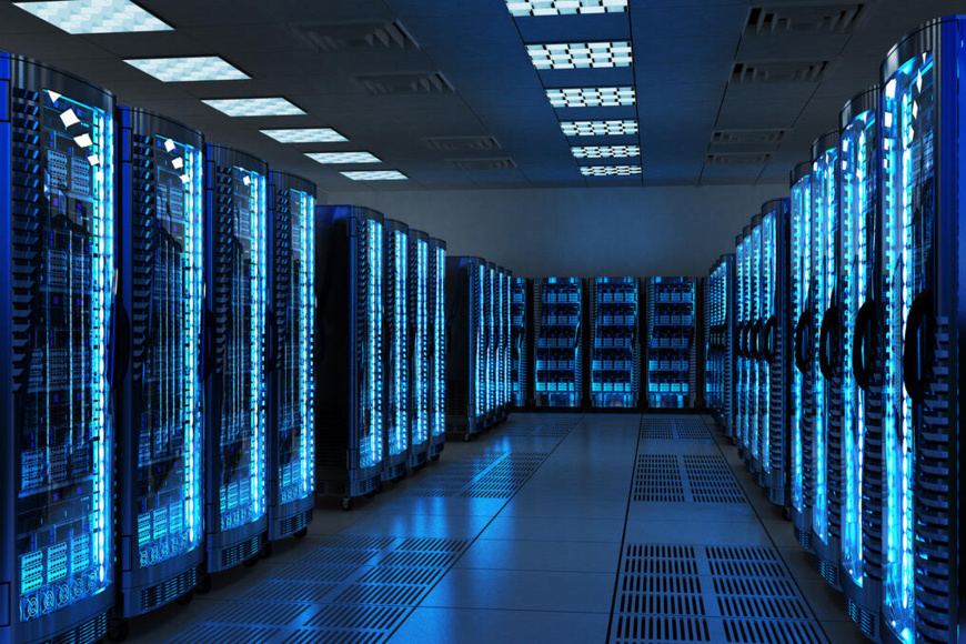 Un data center. Illustration © DR