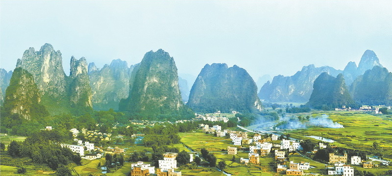 Photo shows the stunning scenery of Yingde, Qingyuan, South China’s Guangdong Province. Photo/Courtesy of official website of Qingyuan municipal government