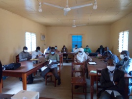 Tchad - Covid-19 : à Moundou, des journalistes de trois provinces formés pour leur renforcement. © Golmem Ali/Alwihda Info Tchad - Covid-19 : à Moundou, des journalistes de trois provinces formés pour leur renforcement. © Golmem Ali/Alwihda Info