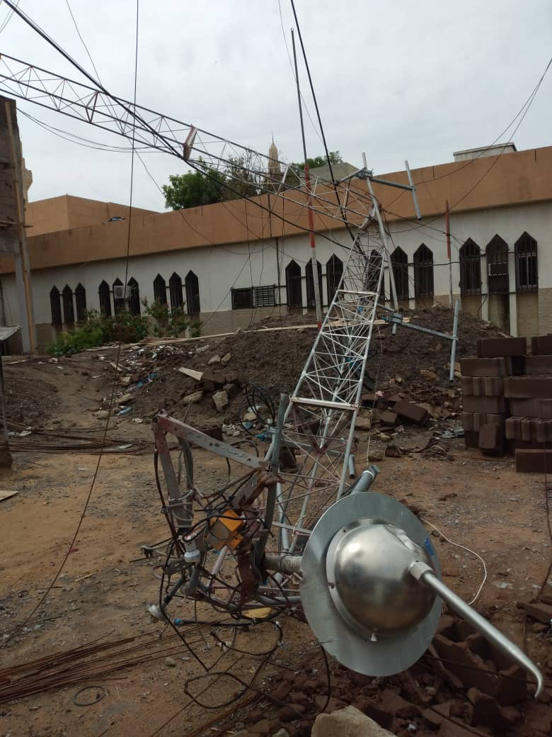 Tchad : après la pluie, les dégâts à N’Djamena Tchad : après la pluie, les dégâts à N’Djamena